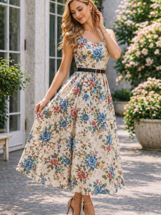 Dress Up Summer Midi Dress Light Blue 175883 | Skroutz.mt