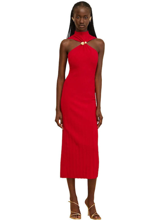 Cult Gaia Wedding - Christening Dress Red
