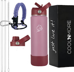 Cool'NMore Stainless Steel Thermos Bottle BPA F...