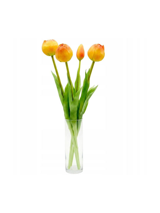 Bouquet of Orange Peonies 39cm Saska Garden