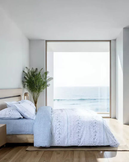 Nima Disaronno Κουβερλί Μονό Μπλε 160x240cm