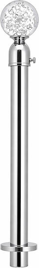 Bară Pliabilă Metalică Pentru Perdele Single Ø16mm 160-310cm Cromată
