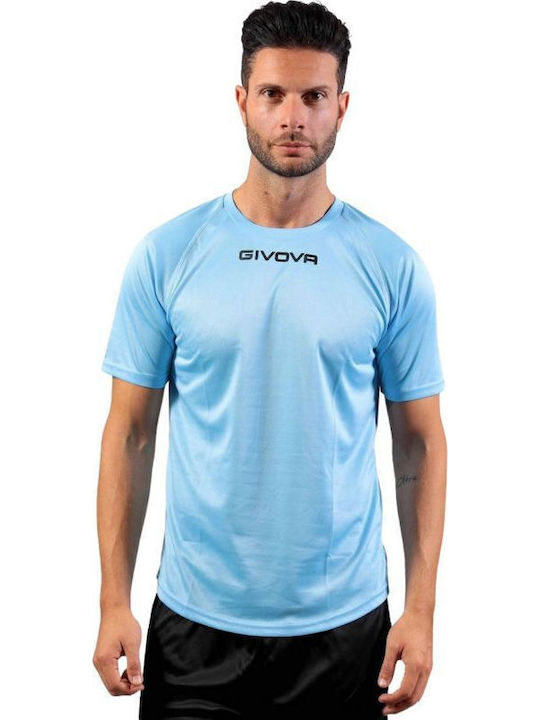 Givova Ein Sportliches T-Shirt Blau