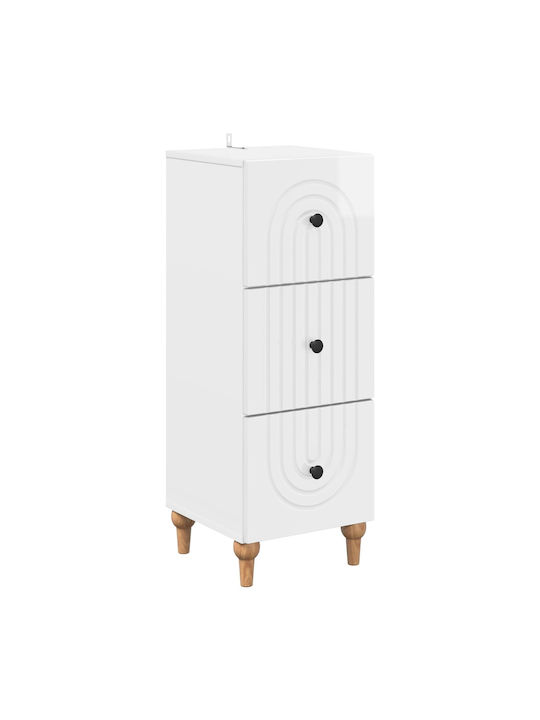 Metal Storage Cabinet L33xW34.5xH90cm