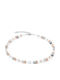 Coeur-de-lion Necklace Made of Gold Plated Steel Pink