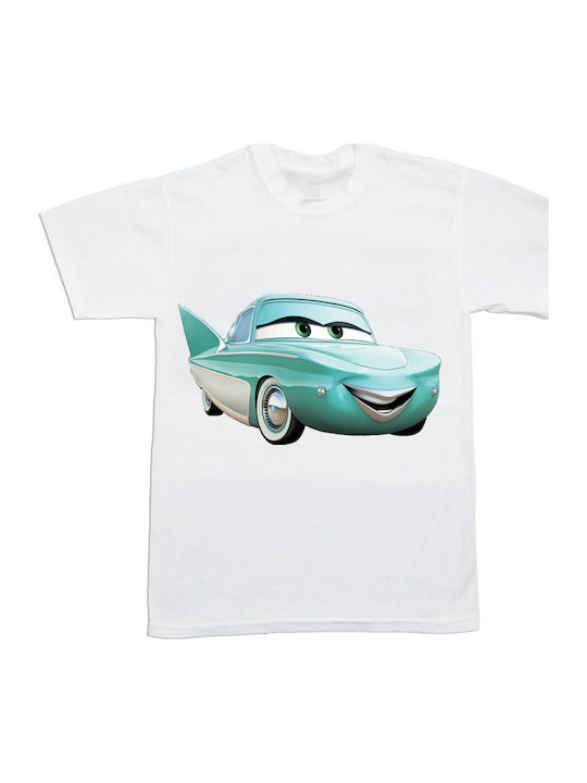 Kids Top White Cars