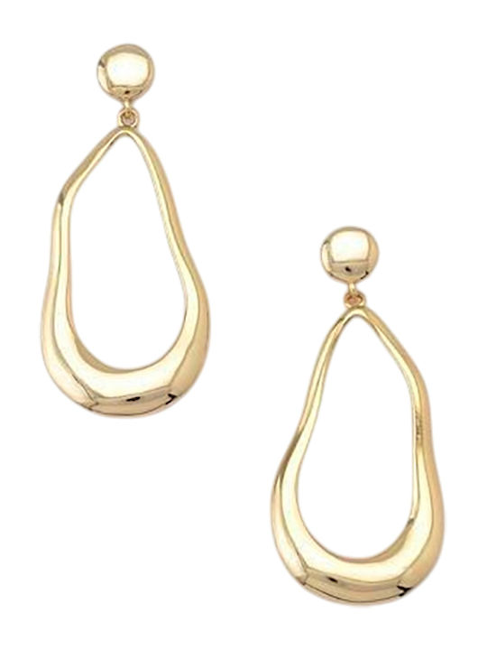Kaloustian Silver Gold Plated Dangle Earrings