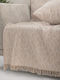 Palamaiki Mena Armchair Throw 180x180cm Beige