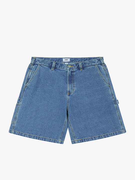 Ανδρική Βερμούδα Τζιν Light Indigo Classic
