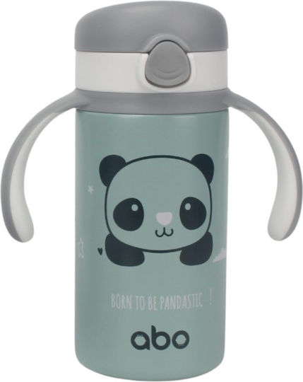 abo Sticlă Pentru Copii Termos Cu Pai 280ml