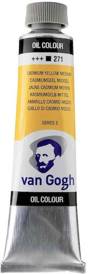 Royal Talens Oil Colour 271 Cadmium Yellow Medium 40ml