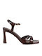 Damen Sandalen Braune