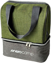 Enero Ισοθερμική Τσάντα Lunch Bag Χειρός Καφέ Enero Ισοθερμική Τσάντα Lunch Bag Χειρός Καφέ