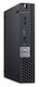 Dell OptiPlex 7070 Micro Überarbeiteter Grade A Desktop-PC Μεταχειρισμένα Refurbished Core i5-9500T/8GB/256GB SSD Kein Betriebssystem Repainted