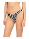 Bikini Inferioare Brazilia Negru-Ivoriu