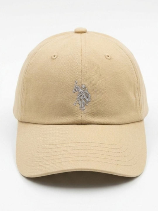 Women's Cap Us Polo Assn Cap 000195 Chpd Baseball Cap Us43381001 122 Beige
