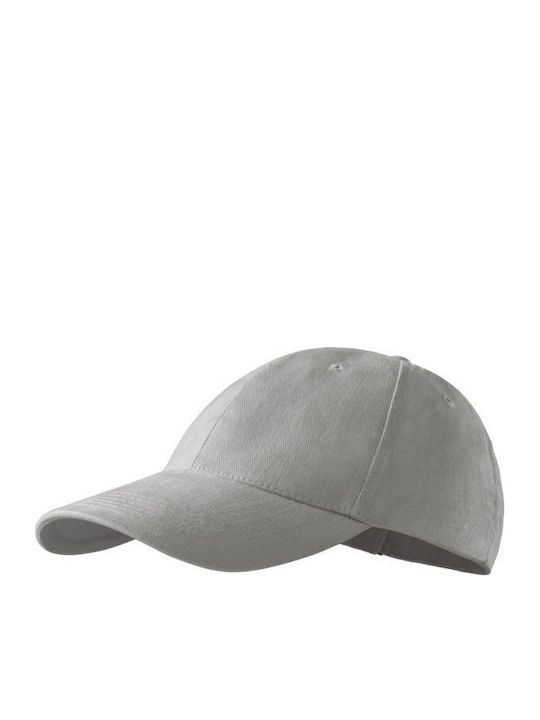 Cap 6p Jockey Gray