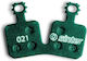 Sinter Brake Linings Magura Green Green