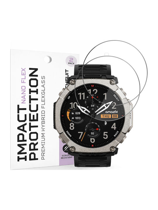 Techsuit Nano Flex Screen Protector pentru Amazfit T-Rex Ultra 2 buc