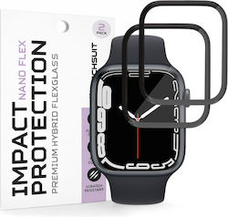 Techsuit Nano Flex Screen Protector Apple Watch 7 / 8 / 9 41mm 2 buc