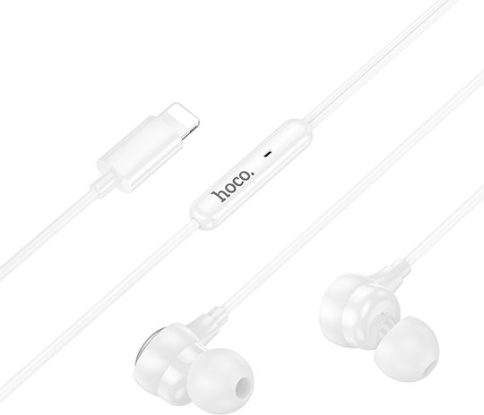 Hoco M116 Benevolent In-ear Handsfree слушалки с жак Lightning бял