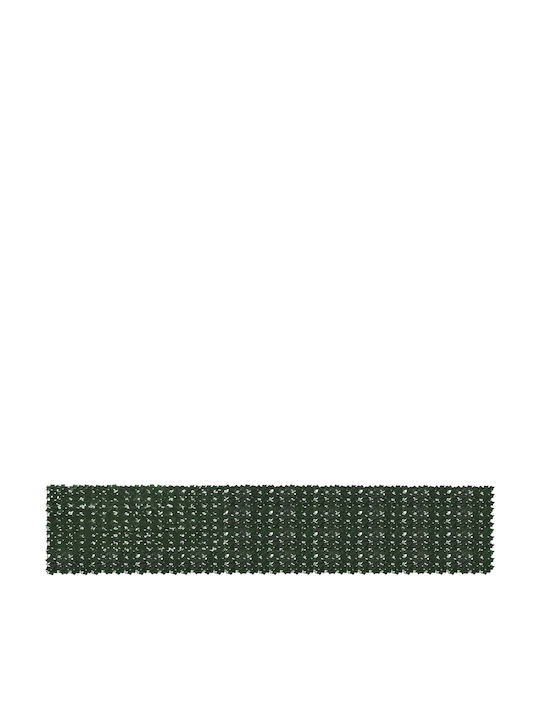 Vidaxl Ecran Rabatabil Pentru Balcon Frunze Verde Închis