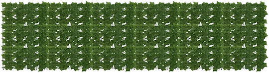 Vidaxl Folding Balcony Screen Leaves Green 300 x 75 cm