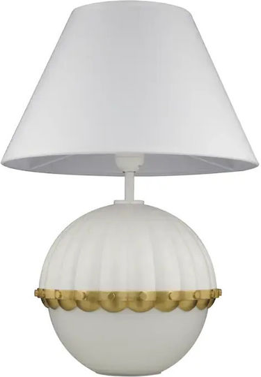 COSMOLight Table Lamp with White Shade and Base