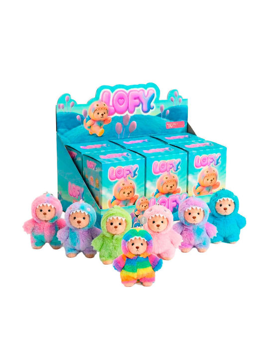 Lofy Bär Bunte Blind Box Überraschung Plüschspielzeug Schlüsselanhänger 6 Stück