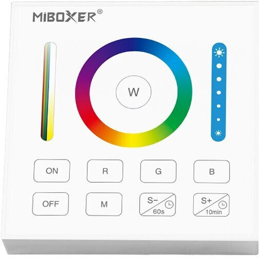 Wireless Wall Controller RF Dimmer External Square 4 Channels RGB+CCT 145-71416