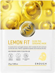Enough Lemon Fit Glow Sunshine Μάσκα Προσώπου Enough Lemon Fit Glow Sunshine Μάσκα Προσώπου