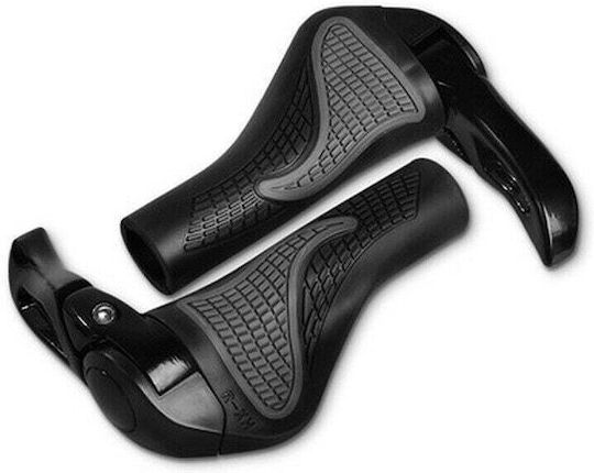 Rockbros Fahrradlenkergriffe Schwarz Grau Silber