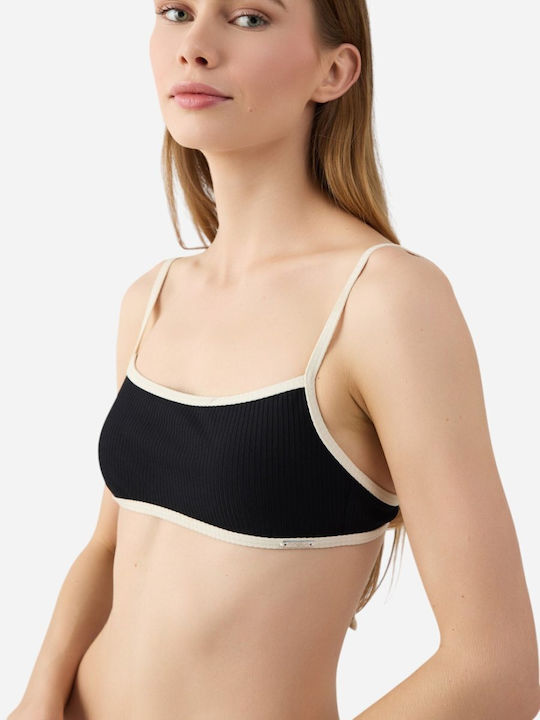 Minerva Bikini Μπουστάκι Μαυρο