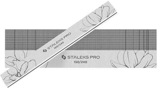 Staleks 25 Nail Files Straight 150/240 Grit Nfe-20-150/240-25