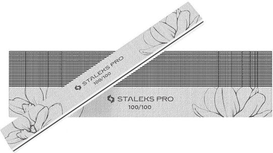 Staleks 25 Nail Files Straight 100/100 Grit Nfe-20-100/100-25