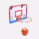 Wilson Kids' Basketball Hoop Indoor Door with Ball Nba Drv Mini Hoop Mini