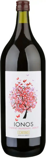 Cavino Вино Ionos Merlot Червено Сухо 2000ml