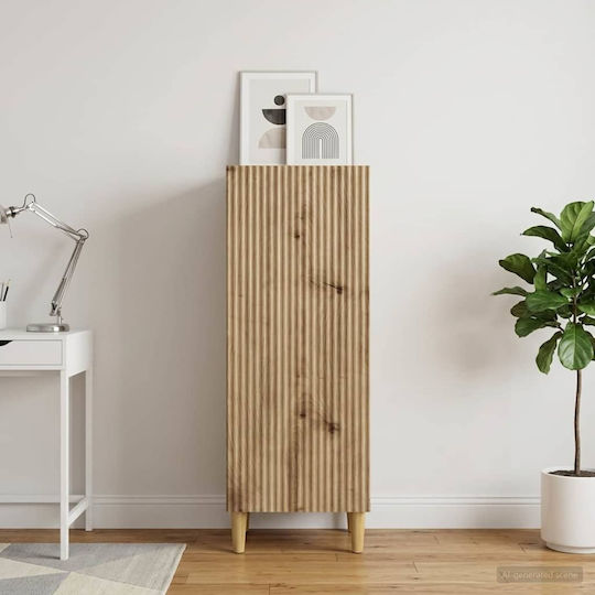 Wooden Storage Cabinet L33xW34.5xH90cm
