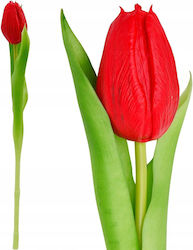Saska Garden Red Tulip 31cm Lifelike Spring Decoration