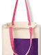 Bookaroo Cotton Bag Purple&pink
