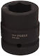 3/4" Impact Socket 21mm Hexagonal