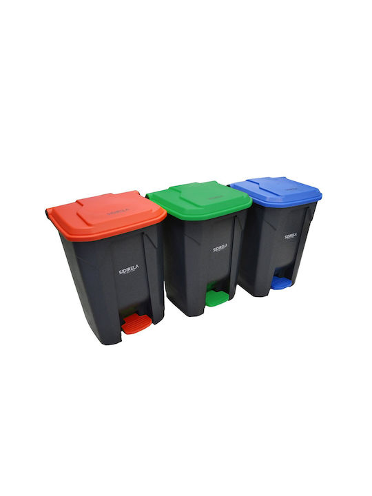 Klikareto Coș de Gunoi Plastic 100l