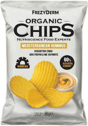 Frezyderm Organic Chips Mediterranean Hummus Βιολογικό Σνακ Rεβύθια Χούμους 85g
