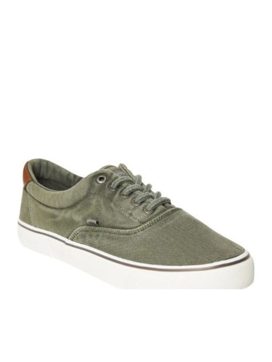 Funky Buddha Men's Green Sneakers