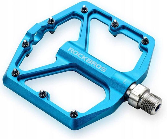 Rockbros Pedale De Bicicletă Platformă Albastre