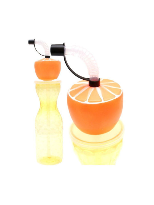 Excellent Houseware Αθλητικό Παγούρι Πλαστικό 500ml Κίτρινο