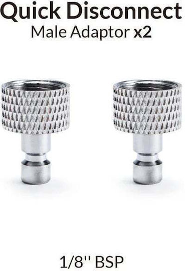 Gaahleri Airbrush Quick Male Adapter 2 Pcs