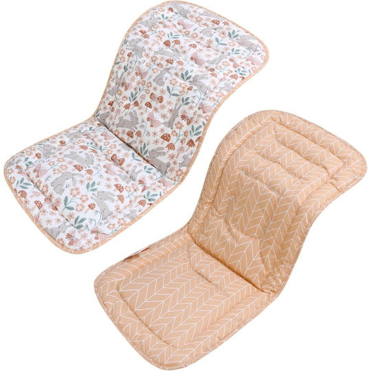 Queen Mother Stroller Cover Double Sided White
