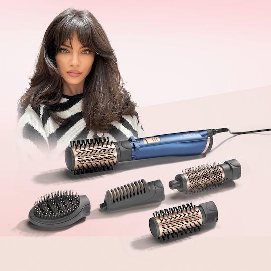 Babyliss Electric Brush with Air & Rotating Head for Hair Straightening and Curls 1000W