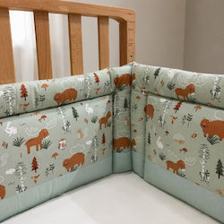 Natalino Bebelino Gitterbettumrandung Standard Innen Minze 40x190cm Natalino Bebelino Gitterbettumrandung Standard Innen Minze 40x190cm
